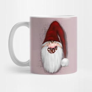 Nope Grumpy Santa Gnome, a.k.a. Gnope Character Mug